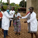 NWSC Visits, Donates