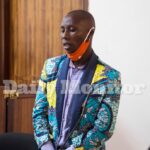 Mr Didas Mpagi alias Bakulu, a pastor who was convicted of sodomising at least 13 pupils pictured in court as he waited to be sentenced on October 8, 2021. PHOTO/ISAAC KASAMANI