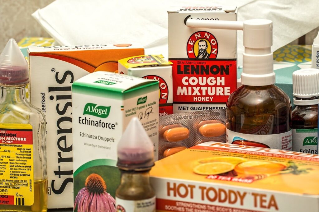flu and cough medicine